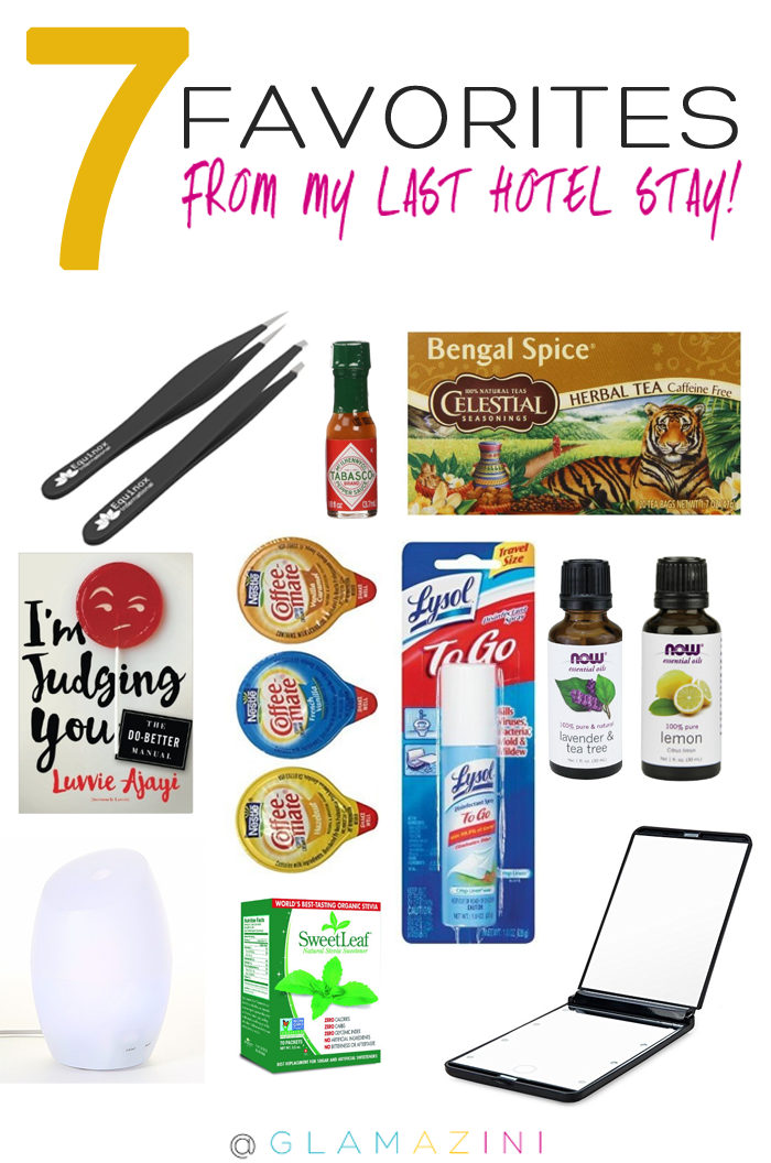 Things to take to hotel stay