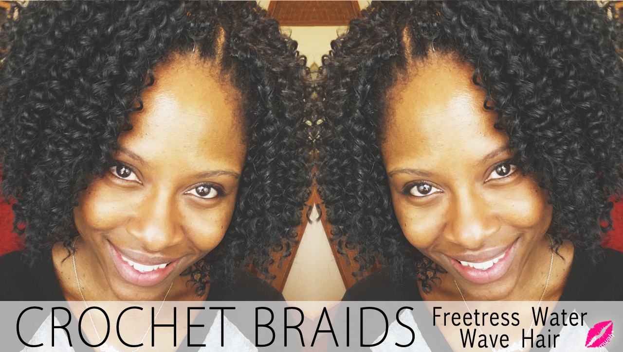 Crochet Braids with Freetress Water Wave Hair - Glamazini