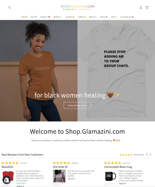 Shop.Glamazini.com