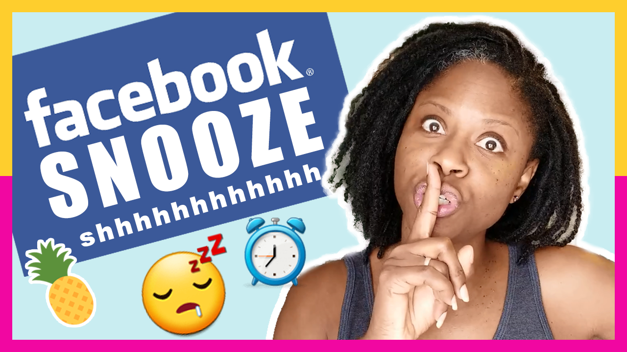 how do you snooze someone's posts on facebook