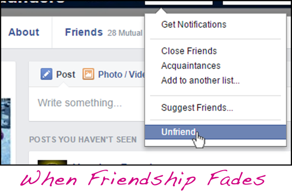 when a friendship ends